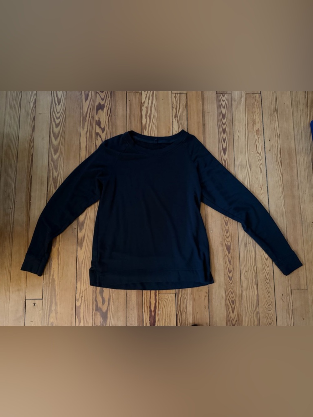 Lou & Grey Signaturesoft Black Pullover Sweatshirt Women’s Small Cozy Basic